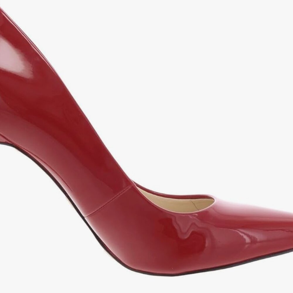 Like  NEW 8.5 Nine West Women's Fresh Pointy Toe Pump - Red Patent box 6